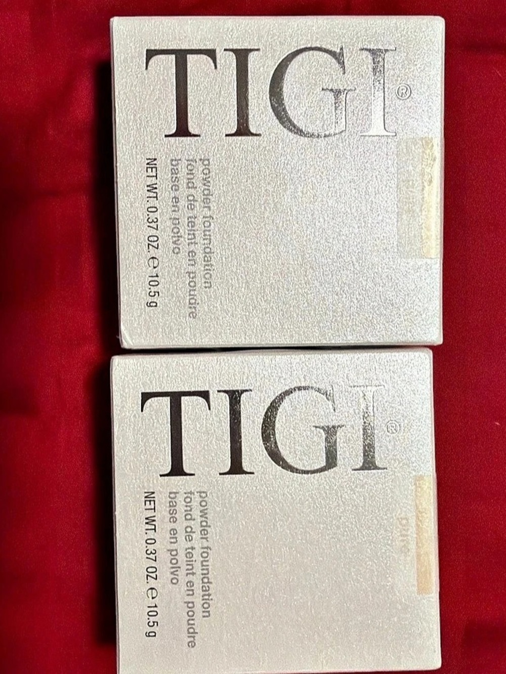 TIGI pure powder foundation 2-Pack